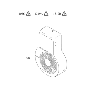 Blower Housing Group Diagram and Parts List for 243431-3135-08  Briggs and Stratton Engine